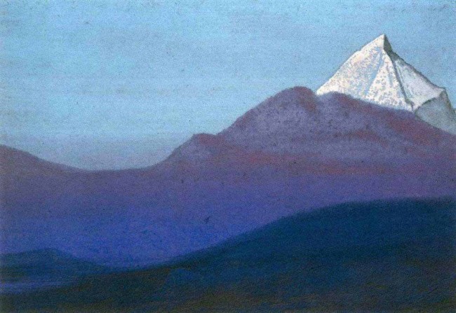 Сочинение по картине: Рерих - "Гималаи (Розовый пик)"