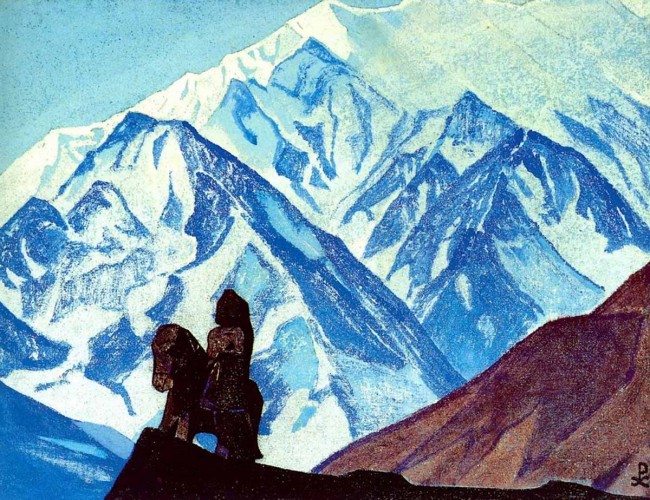 Сочинение по картине: Рерих - "Кулу. Гуга Чохан"