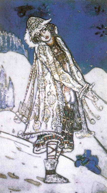 Сочинение по картине: Рерих - "Снегурочка" Сочинение по картине: Рерих - "Снегурочка"