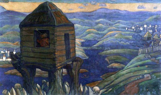 Сочинение по картине: Рерих - "Соловей-разбойник"