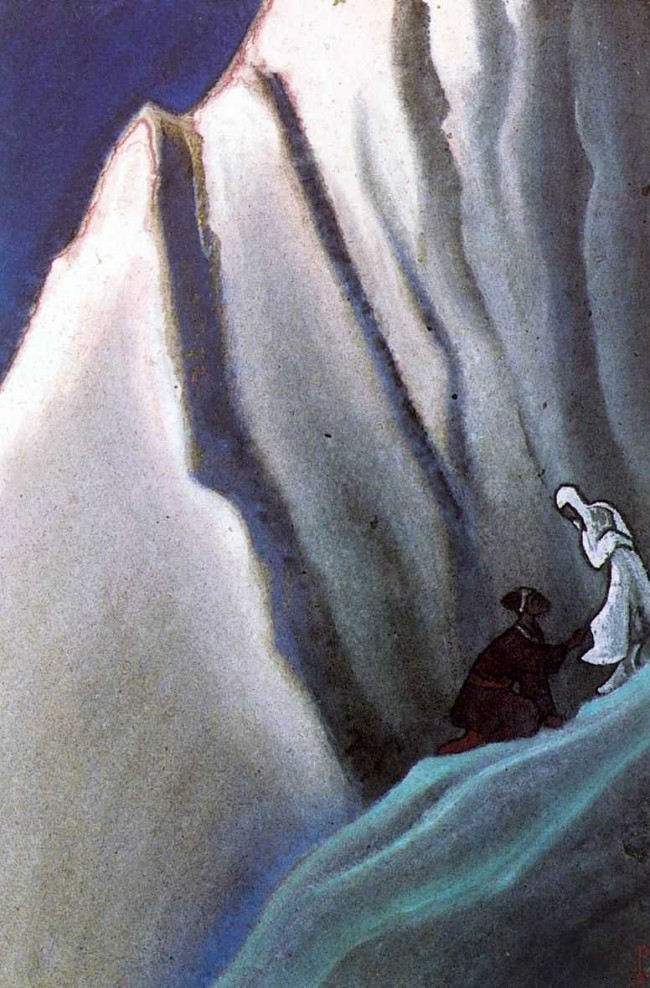 Сочинение по картине: Рерих - "Ведущая"