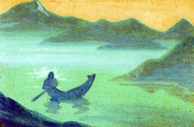 Сочинение по картине: Рерих - "Вестник от Гималаев"