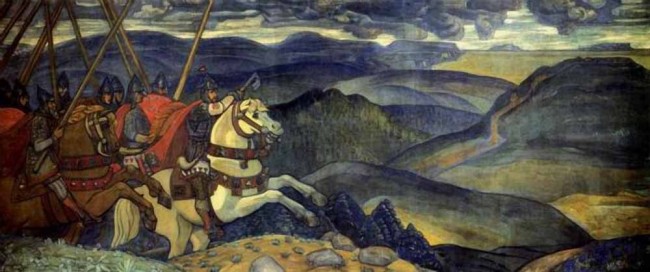 Сочинение по картине: Рерих - "Вольга Святославович"