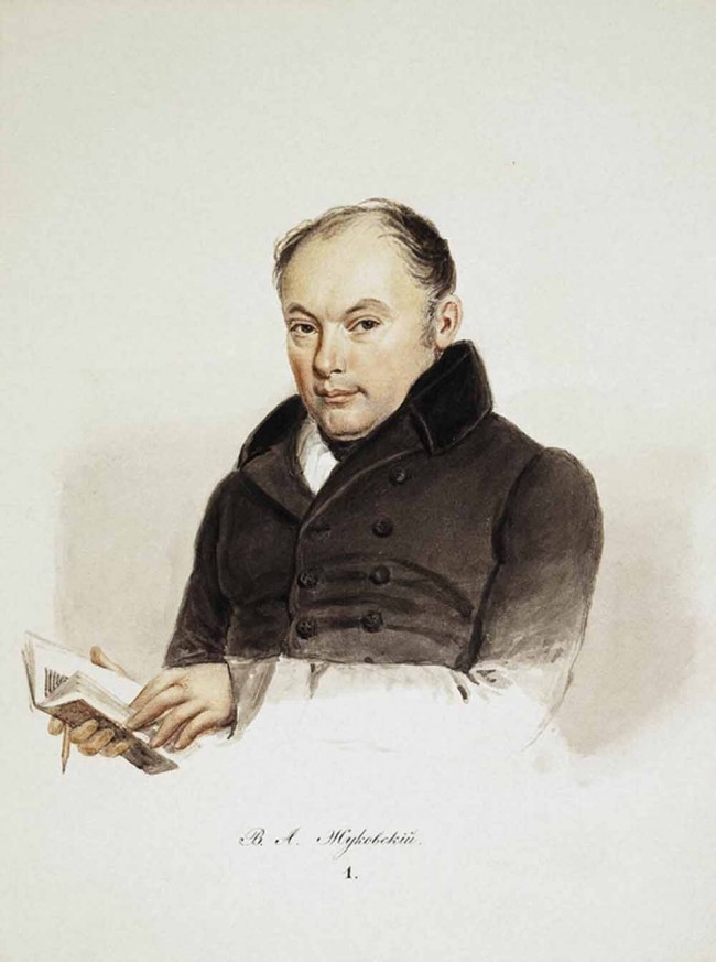 Сочинение по картине: Реймерс - "Портрет Василия Андреевича Жуковского"