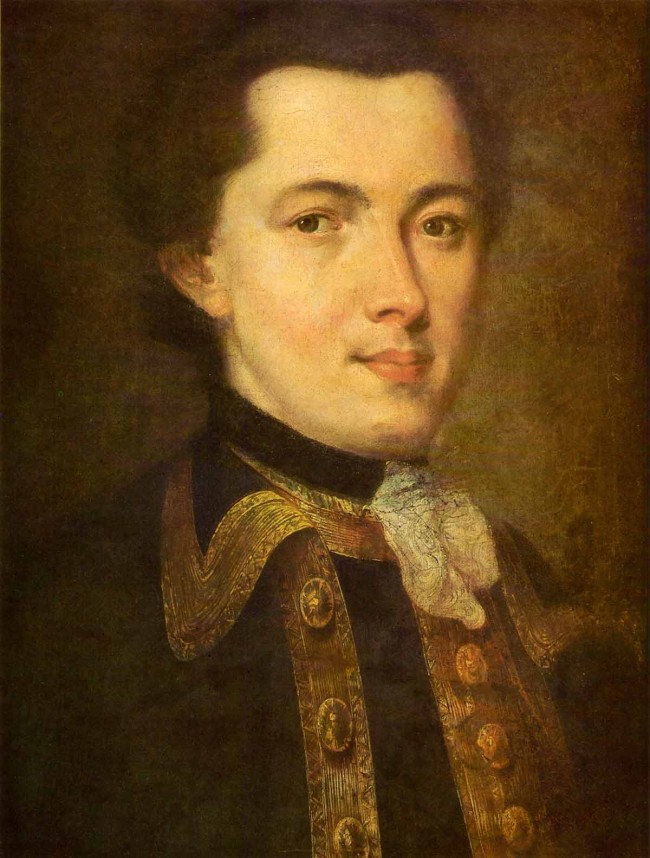 Сочинение по картине: Рокотов - "Портрет неизвестного молодого человека в гвардейском мундире"