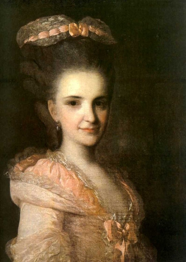 Сочинение по картине: Рокотов - "Портрет неизвестной в розовом платье"