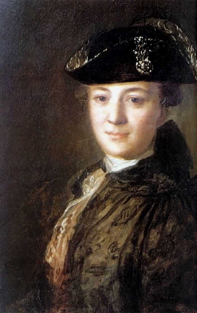 Сочинение по картине: Рокотов - "Портрет неизвестной в треуголке"