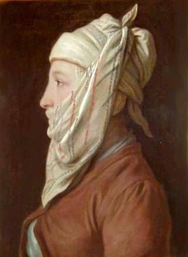 Сочинение по картине: Ротари - "Девушка в белой повязке, наподобие тюрбана (Крестьянка)"