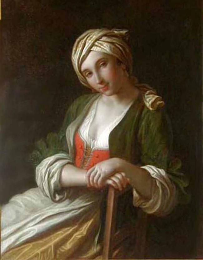 Сочинение по картине: Ротари - "Сидящая девушка в жёлтом тюрбане"