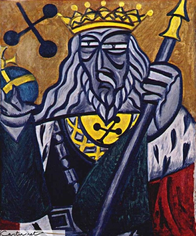 Сочинение по картине: Розанова - "Король трефей"