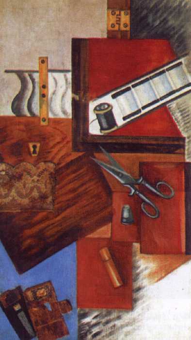 Сочинение по картине: Розанова - "Рабочая шкатулка"