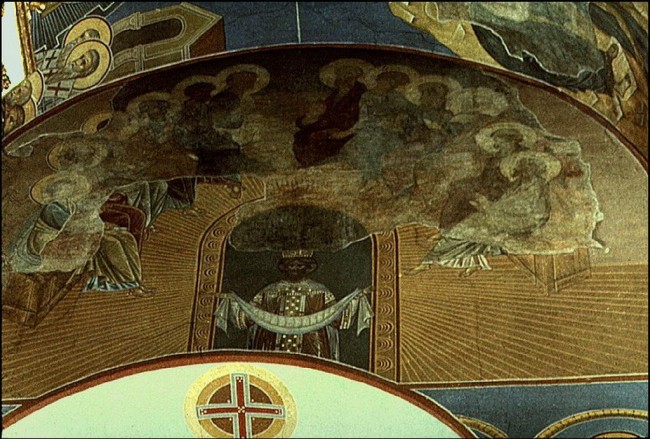 Сочинение по картине: Рублев - "Сошествие святого духа"