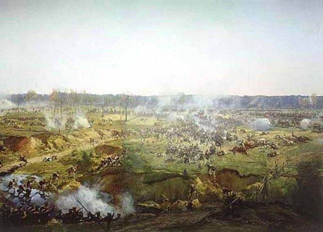 Сочинение по картине: Рубо - "Рукопашный бой"