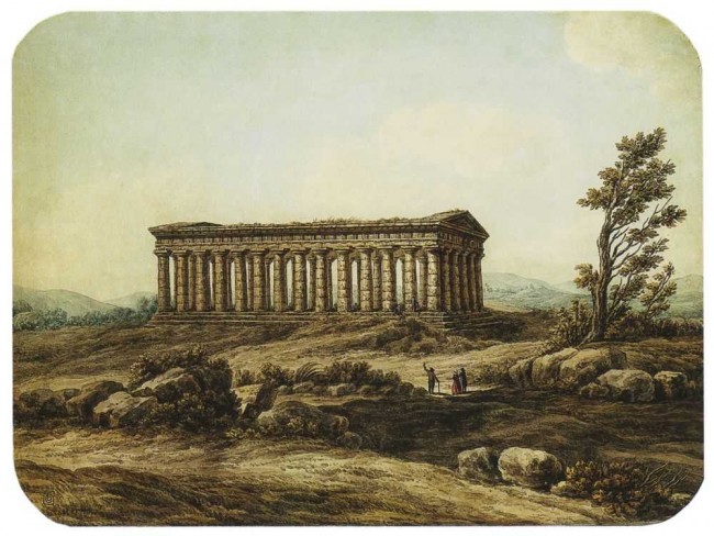 Сочинение по картине: Щедрин - "Храм Сегеста в Сицилии"