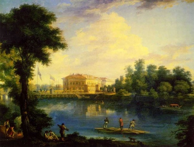 Сочинение по картине: Щедрин - "Вид на Каменноостровский дворец и плашкоутный мост через Большую Невку со стороны Строгановской набережной" Сочинение по картине: Щедрин - "Вид на Каменноостровский дворец и плашкоутный мост через Большую Невку со стороны Строгановской набережной"