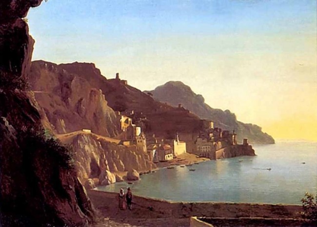 Сочинение по картине: Щедрин - "Итальянский пейзаж. Капри"
