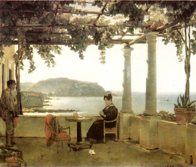 Сочинение по картине: Щедрин - "На веранде"