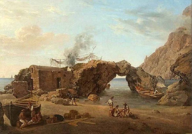 Сочинение по картине: Щедрин - "Скалы Малой гавани на острове Капри"