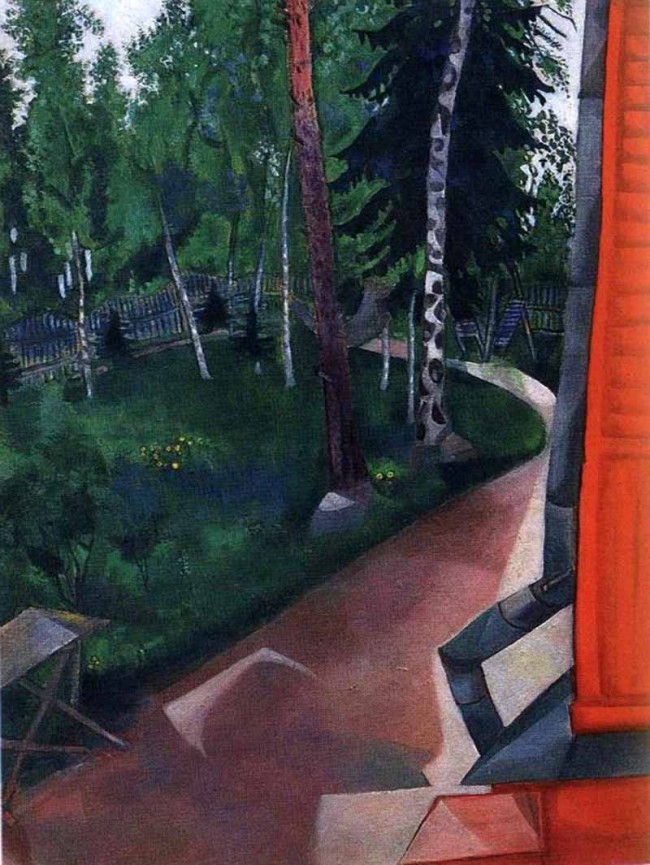 Сочинение по картине: Шагал - "Дача"