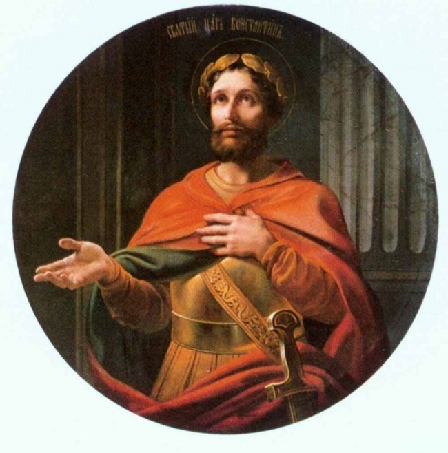 Сочинение по картине: Шамшин - "Святой царь Константин"