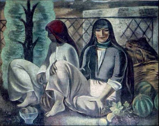 Сочинение по картине: Шевченко - "Колхозницы в ожидании поезда"