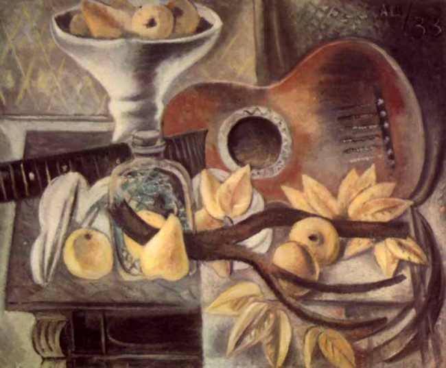 Сочинение по картине: Шевченко - "Натюрморт с гитарой"