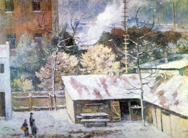 Сочинение по картине: Шевченко - "Первый снег" Сочинение по картине: Шевченко - "Первый снег"