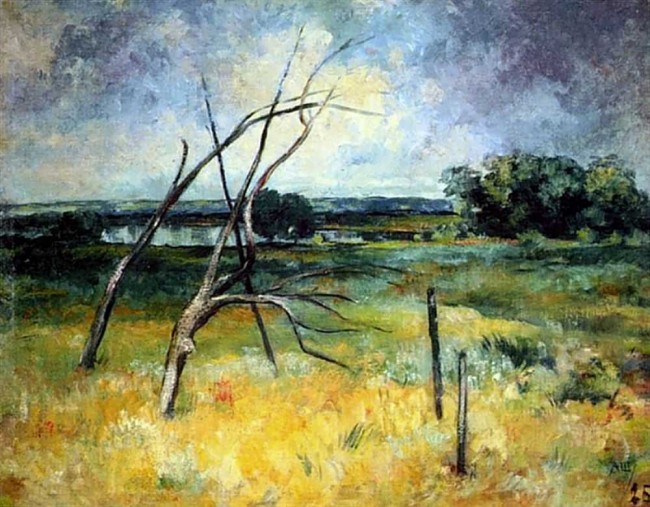 Сочинение по картине: Шевченко - "Пейзаж с сухим деревом"