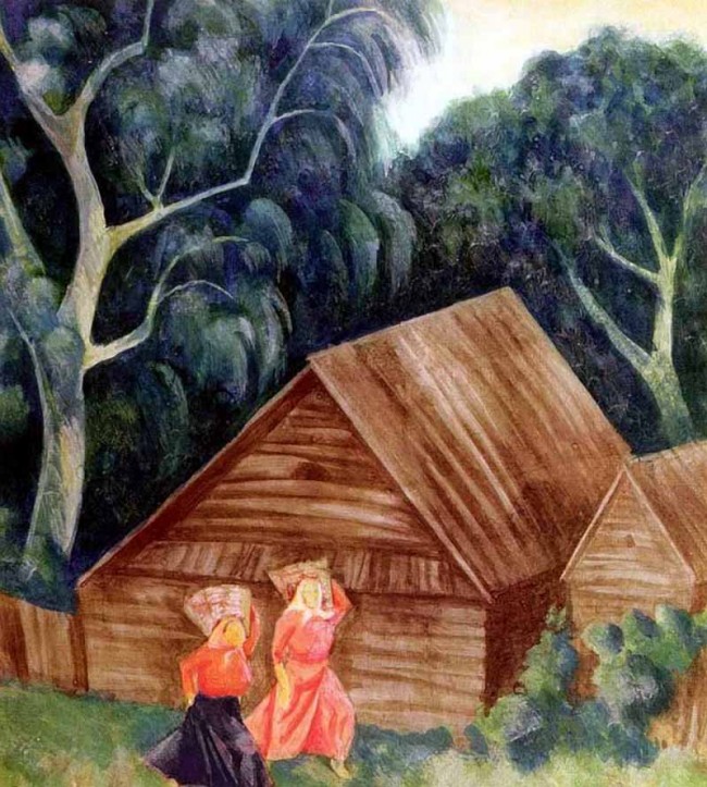 Сочинение по картине: Шевченко - "Сарай. Ржев"