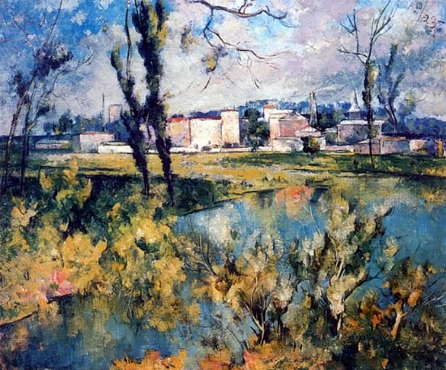 Сочинение по картине: Шевченко - "За городом. После дождя"