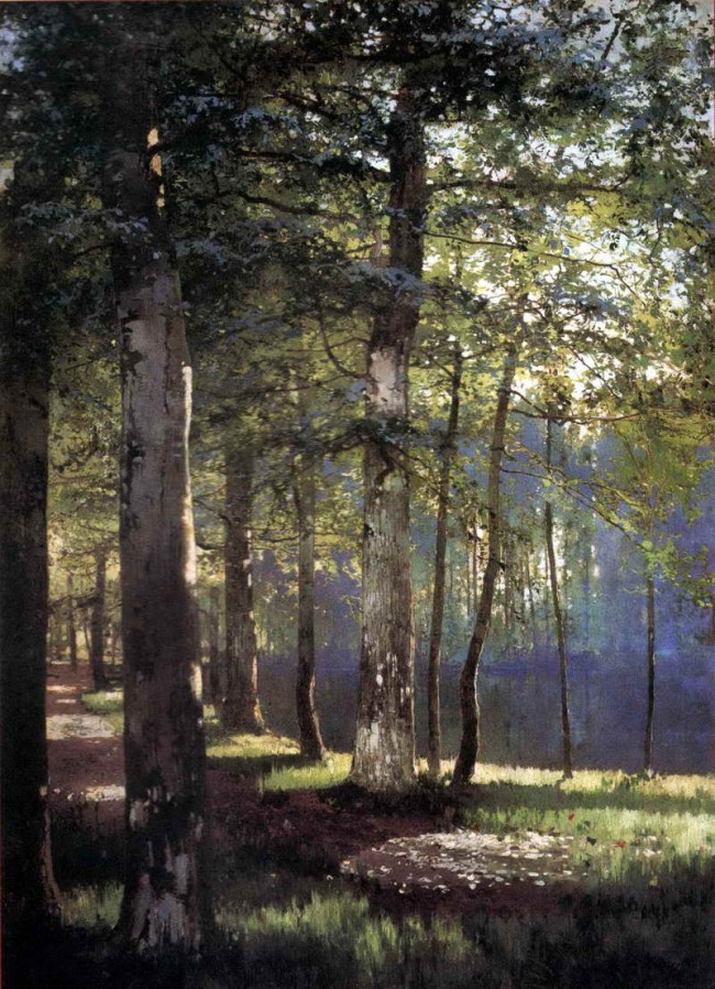 Сочинение по картине: Шильдер - "Парк"