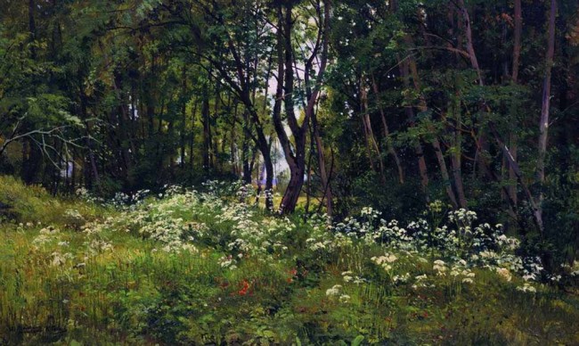 Сочинение по картине: Шишкин - "Цветы на опушке леса"