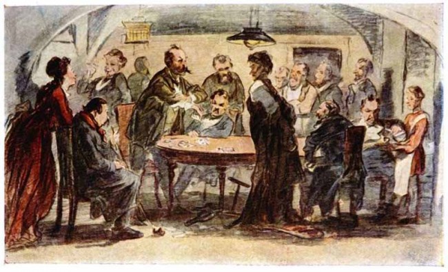 Сочинение по картине: Шмельков - "Игроки"