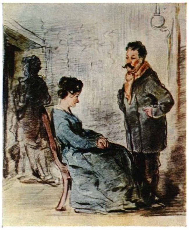 Сочинение по картине: Шмельков - "Любовное объяснение пожилого офицера"