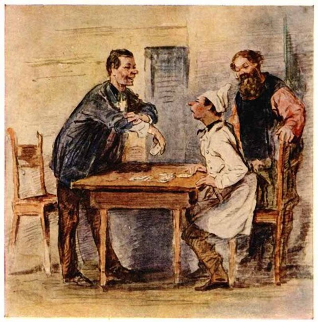 Сочинение по картине: Шмельков - "По носкам"