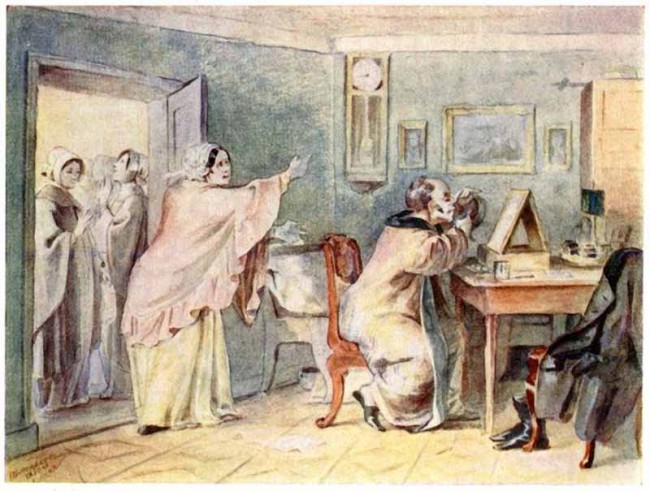 Сочинение по картине: Шмельков - "Сборы в театр"