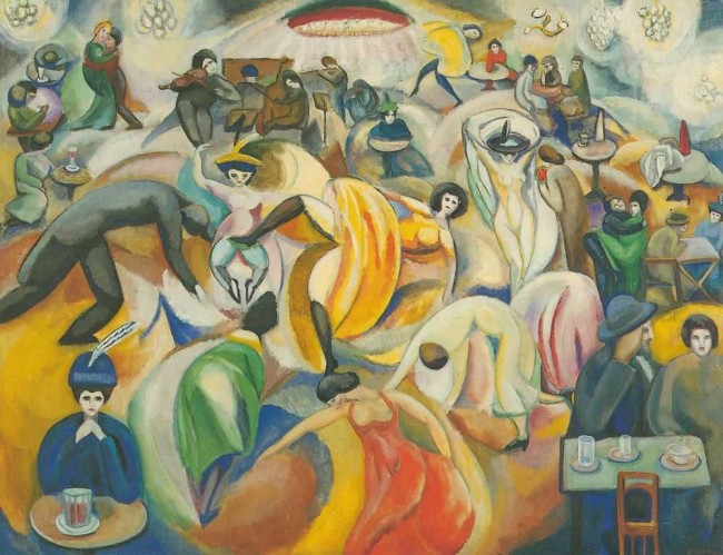 Сочинение по картине: Штеренберг - "Бал в Бюиллье"