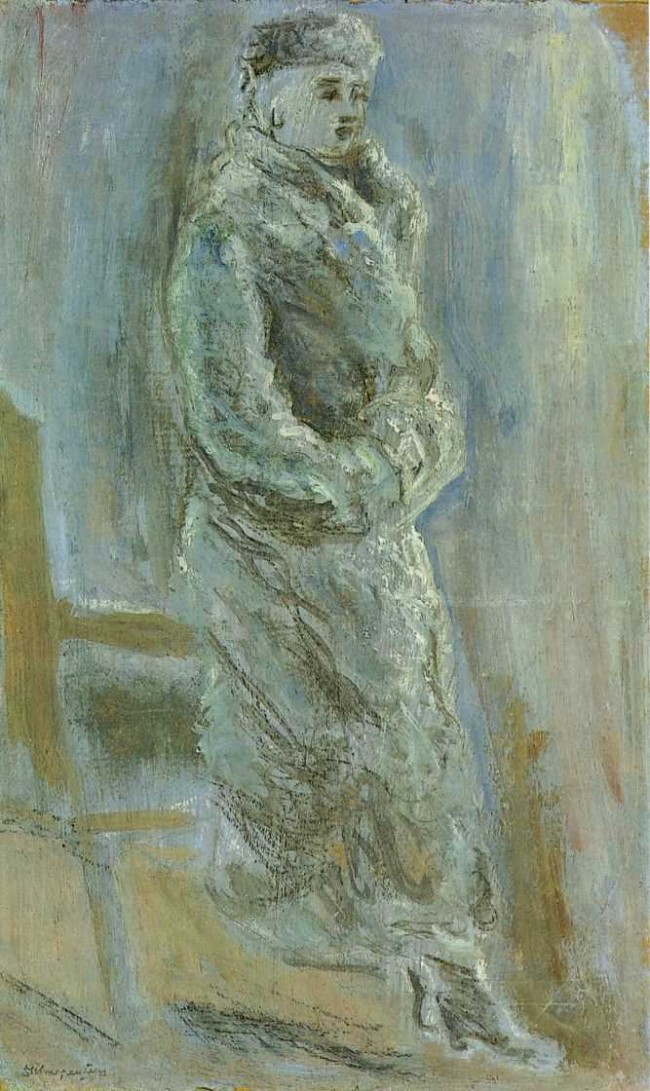 Сочинение по картине: Штеренберг - "Мария в шубке"