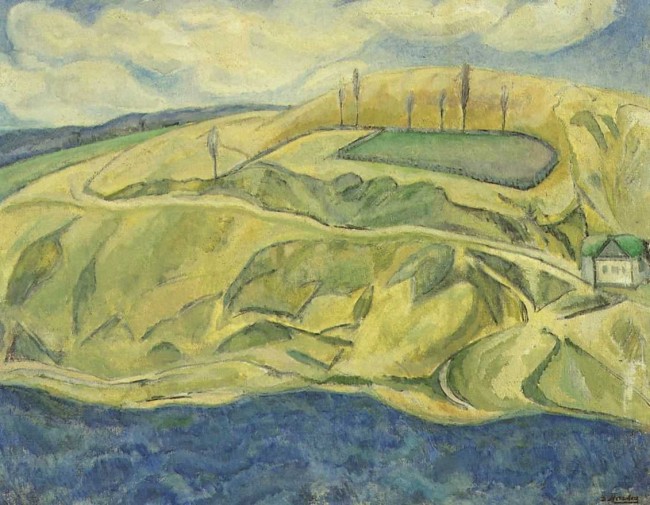 Сочинение по картине: Штеренберг - "Меловые горы"