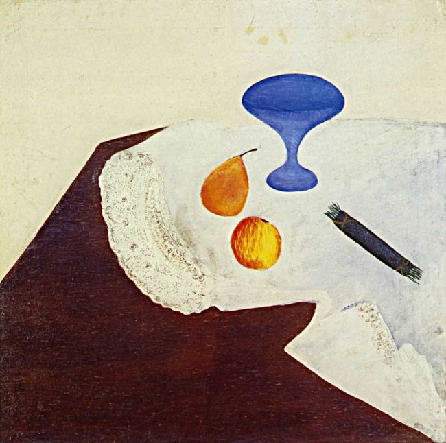 Сочинение по картине: Штеренберг - "Натюрморт с голубой вазой"