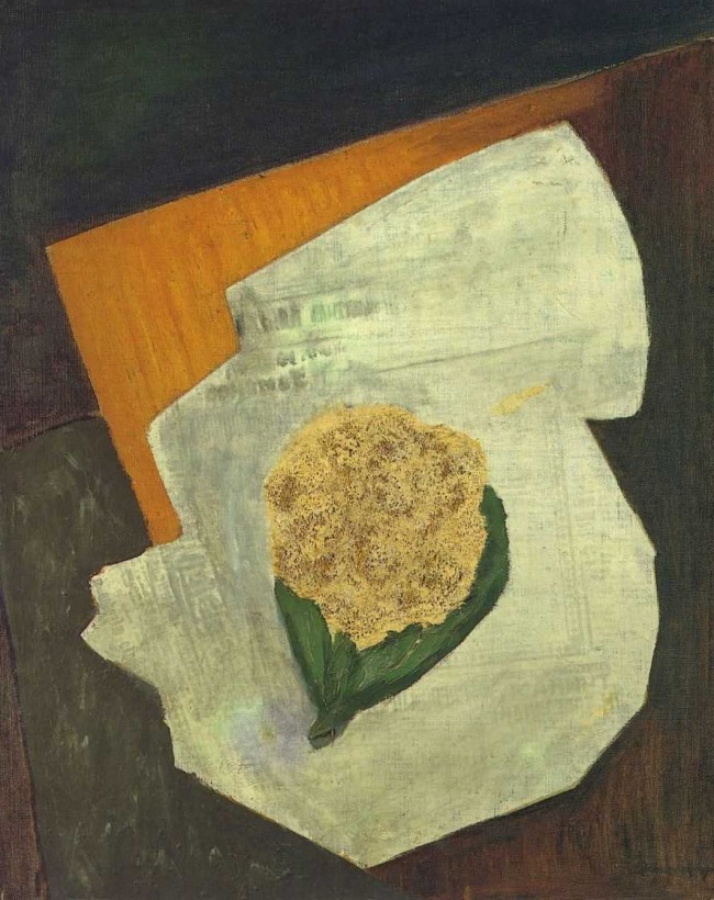 Сочинение по картине: Штеренберг - "Натюрморт с цветной капустой"