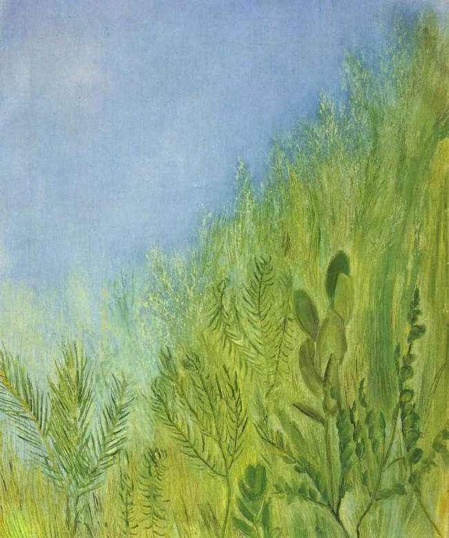 Сочинение по картине: Штеренберг - "Небо и травы"