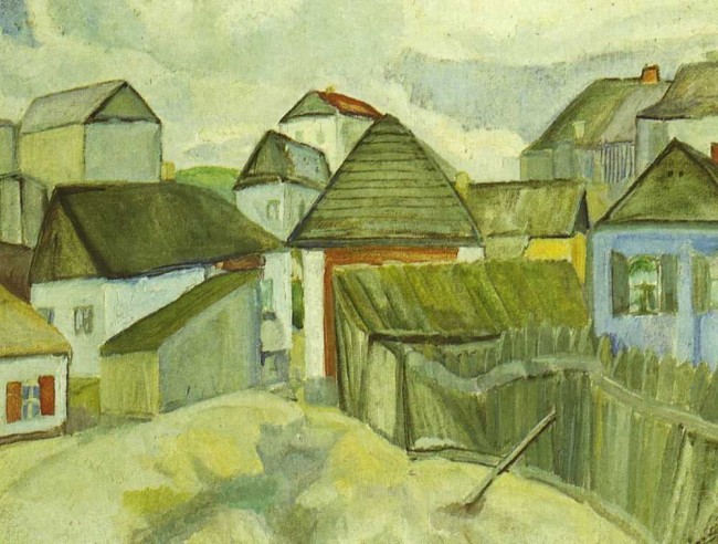 Сочинение по картине: Штеренберг - "Окраина Житомира"