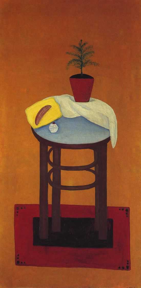 Сочинение по картине: Штеренберг - "Оранжевый натюрморт"