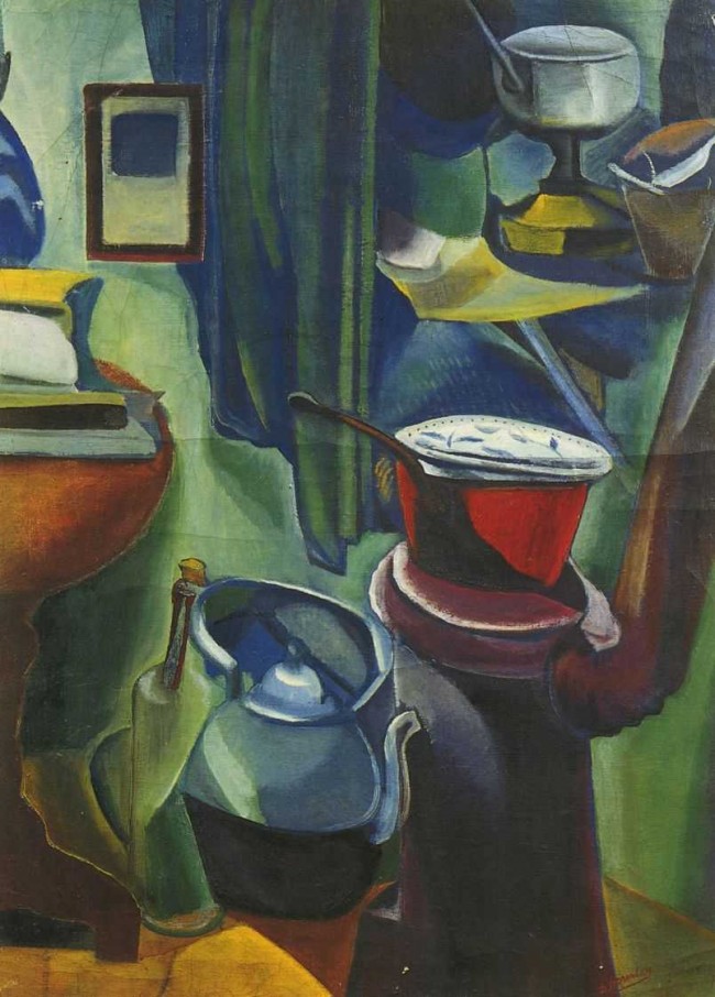 Сочинение по картине: Штеренберг - "Печка"