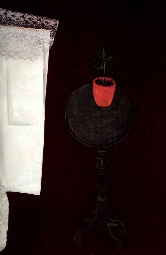 Сочинение по картине: Штеренберг - "Столик и елка"