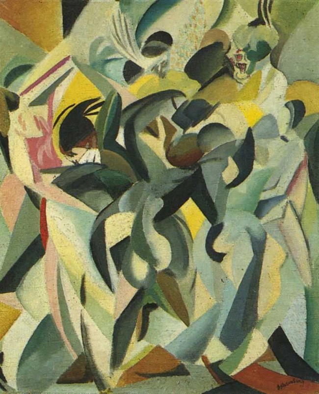 Сочинение по картине: Штеренберг - "Танец"