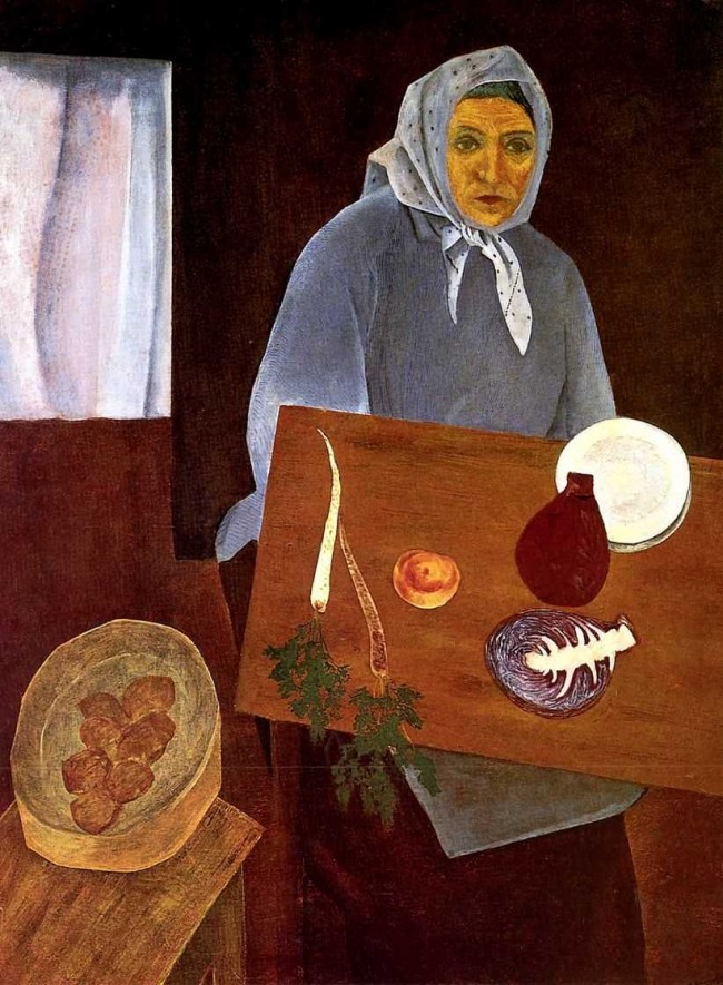 Сочинение по картине: Штеренберг - "Тетя Саша"