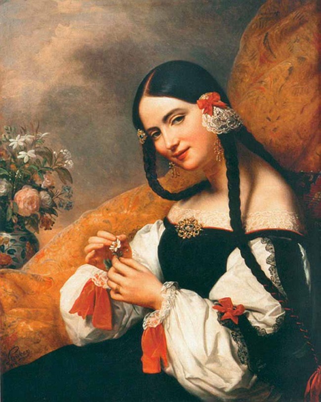 Сочинение по картине: Штейбен - "Андалузянка"