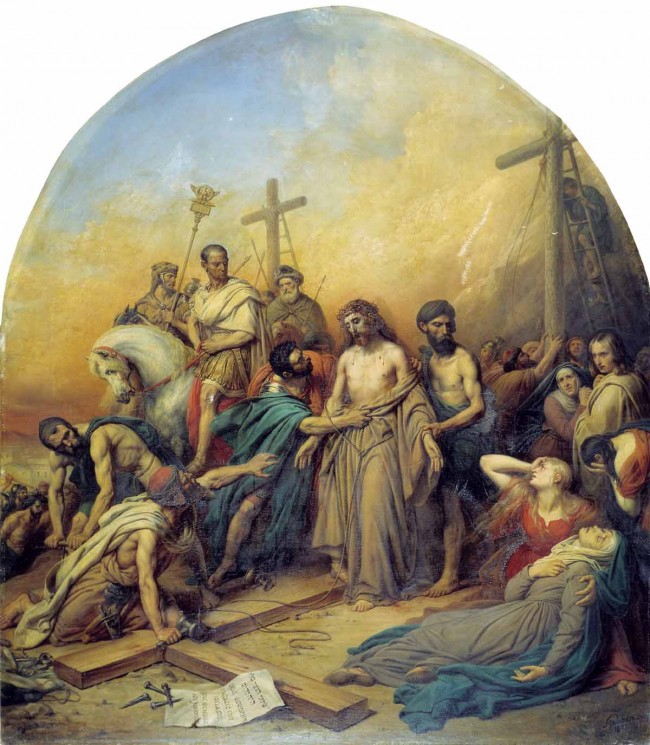 Сочинение по картине: Штейбен - "На Голгофе"